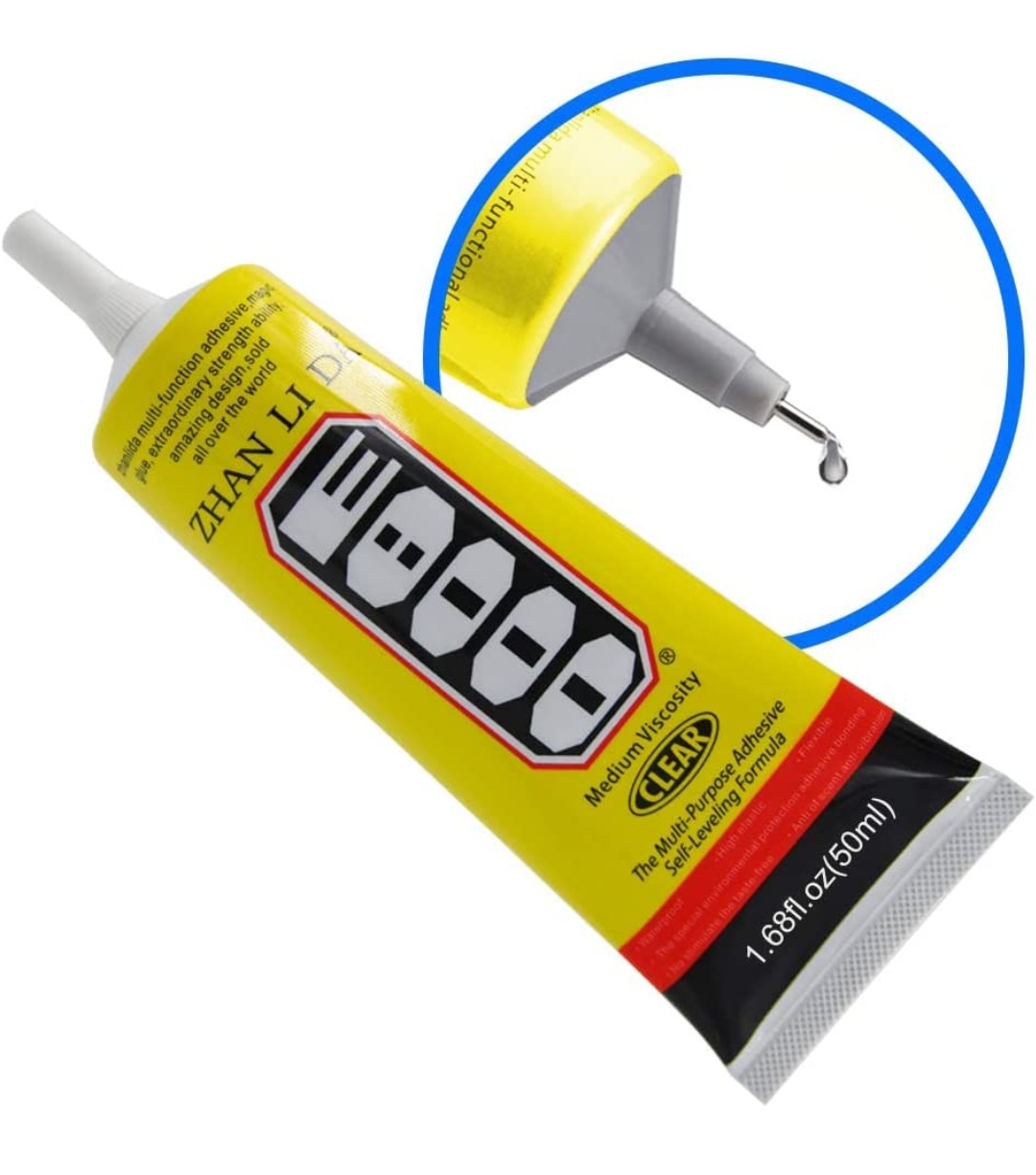 1pc 50ml E8000 Clear Adhesive Glue, Multi-functional And Versatile Repair  Glue