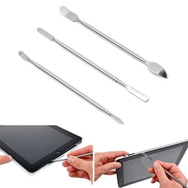 Set of 3 Metal Spudger Openers for cell phone/Laptop/Mobile and gadget repairing - Mobile Opening & Repair supporting tools