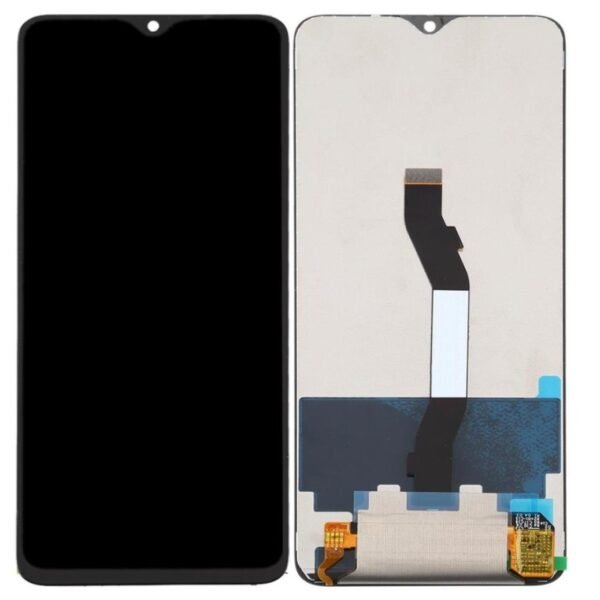 LCD with Touch Screen for Xiaomi Redmi Note 8 Pro - Black (display glass combo folder) - By Bazzarking.com