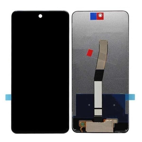 LCD with Touch Screen for Xiaomi Redmi Note 9 Pro - Black (display glass combo folder - By Bazzarking.com