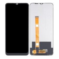LCD with Touch Screen for Realme Narzo 30A - Black (display glass combo folder) - Bazzarking.com