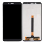 LCD with Touch Screen for Nokia C3 2020 - Black (display glass combo folder)