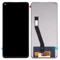 LCD with Touch Screen for Xiaomi Redmi Note 9 - Black (display glass combo folder) | High Quality Replacement Screen - Bazzarking.com