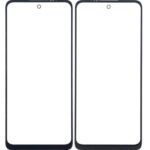 Front Glass for Motorola Moto G22 - Black