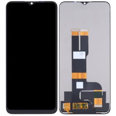 LCD with Touch Screen for Realme C30 - Black (display glass combo folder) | OG