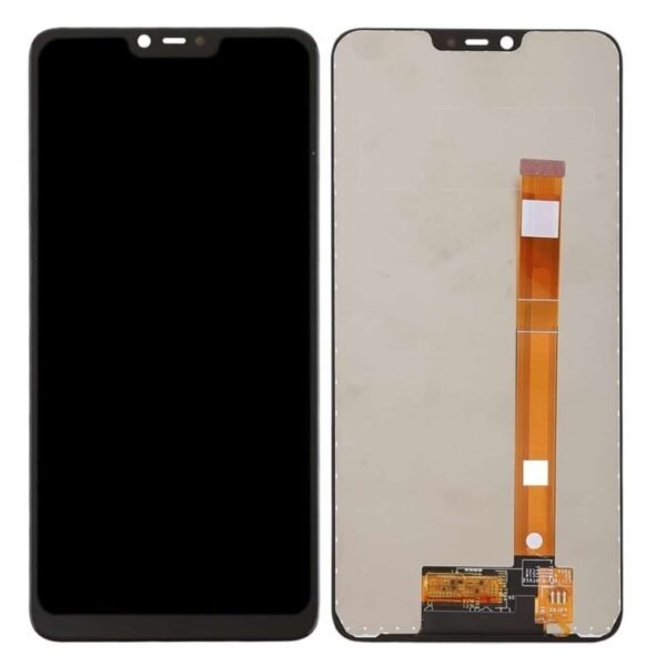 LCD with Touch Screen for Oppo A3s - Black (display glass combo folder)  100% OG