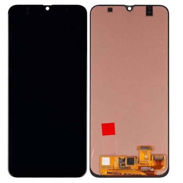Display Combo Folder  for Samsung Galaxy A30 - Black (display glass combo folder)