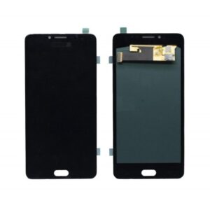 LCD with Touch Screen for Samsung Galaxy C9 Pro - Black (display glass combo folder) | OLED
