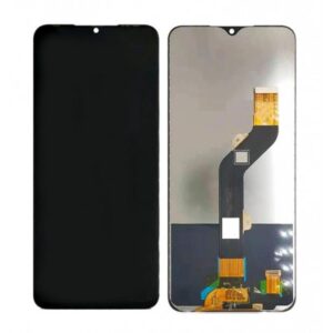 LCD with Touch Screen for Infinix Hot 10 Play (X688) - Black (display glass combo folder)