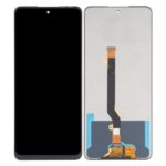 LCD with Touch Screen for Infinix Note 10 - Black (display glass combo folder)