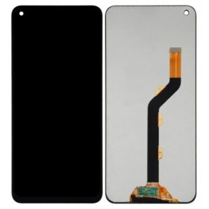 LCD with Touch Screen for Infinix S5 Lite - Black (display glass combo folder)