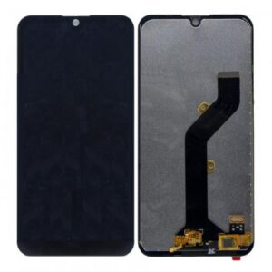 LCD with Touch Screen for Itel A26 - Black (display glass combo folder)