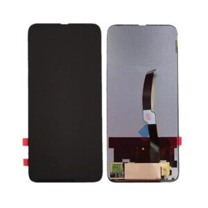 LCD with Touch Screen for Motorola One Fusion Plus - Black (display glass combo folder)