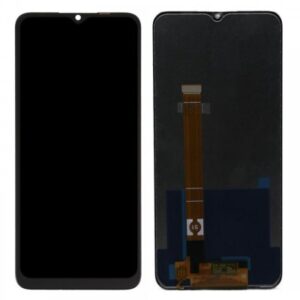 LCD with Touch Screen for Oppo A16K - Black (display glass combo folder)