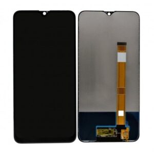 LCD with Touch Screen for Oppo A7 - Black (display glass combo folder)