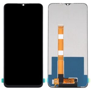 LCD with Touch Screen for Realme C11 - Black (display glass combo folder)