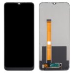 LCD with Touch Screen for Realme C25Y - Black (display glass combo folder)