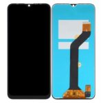 LCD with Touch Screen for Tecno KE5 Spark Go 2021 - Black (display glass combo folder)