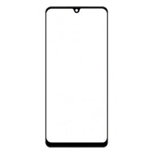 Front Glass for Samsung Galaxy A22 4G - Black