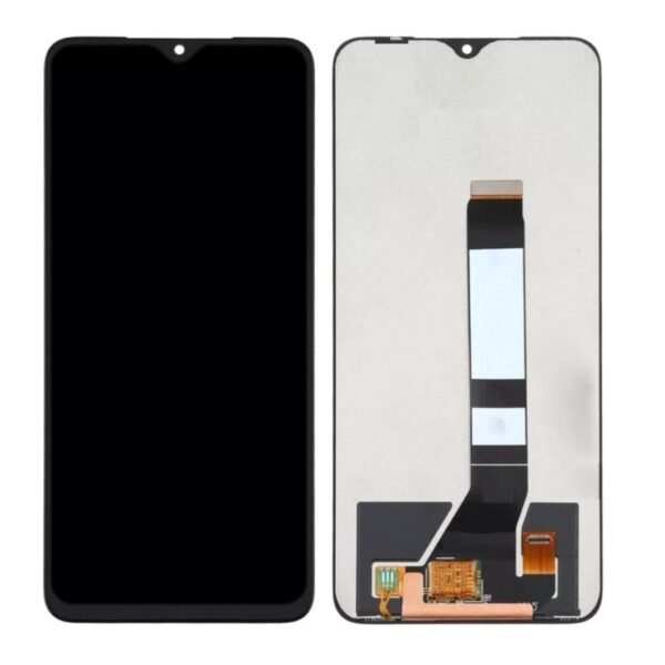 LCD with Touch Screen for Xiaomi Poco M3 - Black (display glass combo folder) - By Bazzarking.com