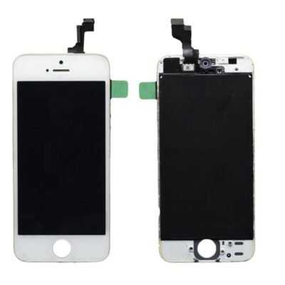 LCD with Touch Screen for Apple iPhone SE 32GB - White (display glass combo folder)