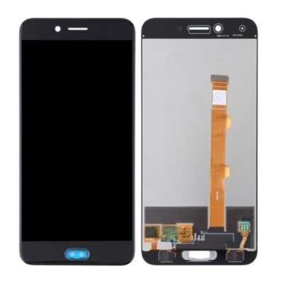 LCD with Touch Screen for Oppo A77 - Black (display glass combo folder)