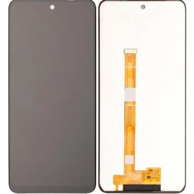 LCD with Touch Screen for LG K42 - Black (display glass combo folder)