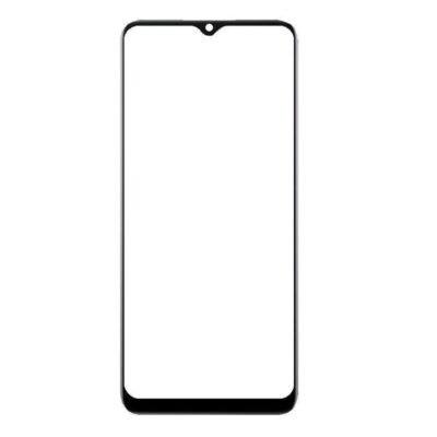 Front Glass for Realme C20 - Black