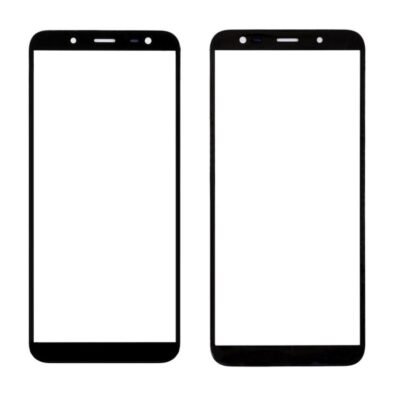 Front Glass for Samsung Galaxy J6 - Black