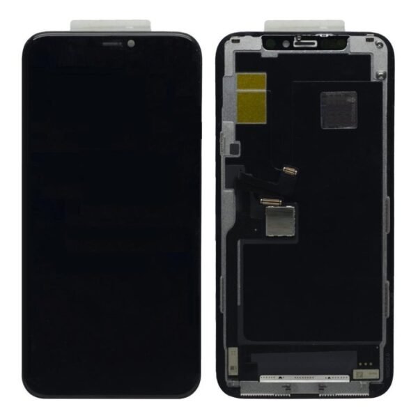LCD with Touch Screen for Apple iPhone 11 Pro - Black (display glass combo folder)