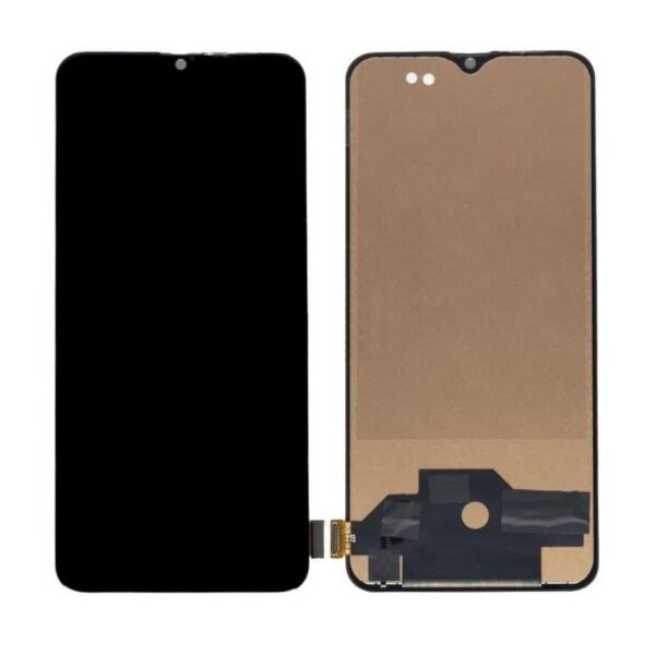 LCD with Touch Screen for Realme XT - Black