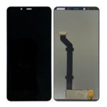 LCD with Touch Screen for Nokia 3.1 Plus - Black (display glass combo folder)