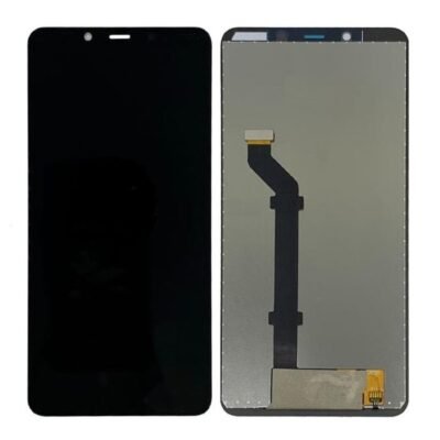 LCD with Touch Screen for Nokia 3.1 Plus - Black (display glass combo folder) (T/P)