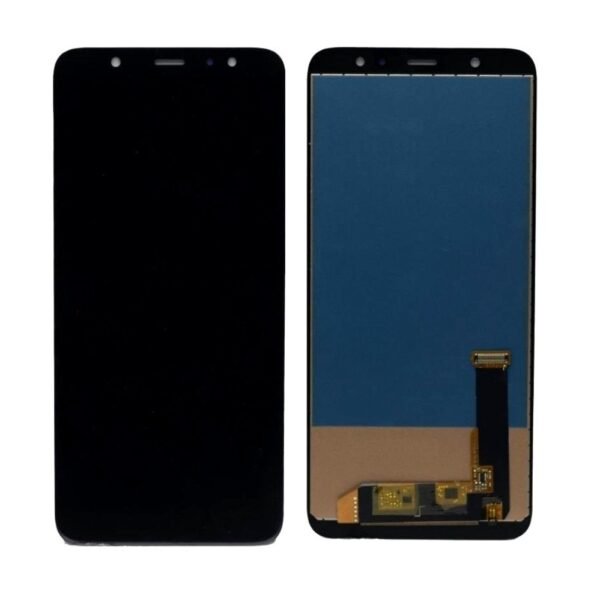 OLED Display for Samsung Galaxy A6 Plus (2018) - Black (display glass combo folder)