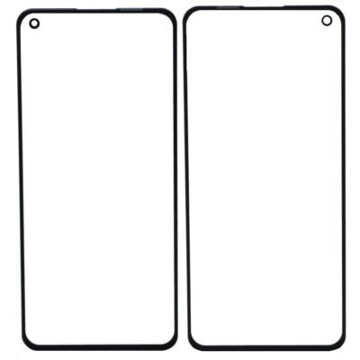 Front Glass for Xiaomi 11 Lite 5G NE - Black