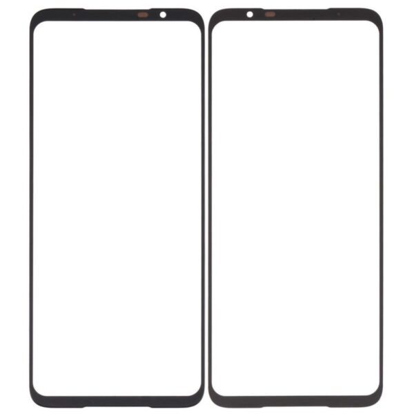 Front Glass for Asus ROG Phone 5s Pro - Black