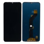 Display for Tecno Spark 6 Go - Black (display glass combo folder)