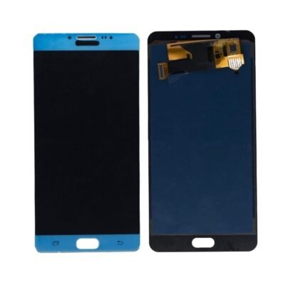 LCD with Touch Screen for Samsung Galaxy C9 Pro - White (display glass combo folder) | OLED
