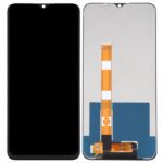 LCD with Touch Screen for Realme C15 - Black (display glass combo folder)