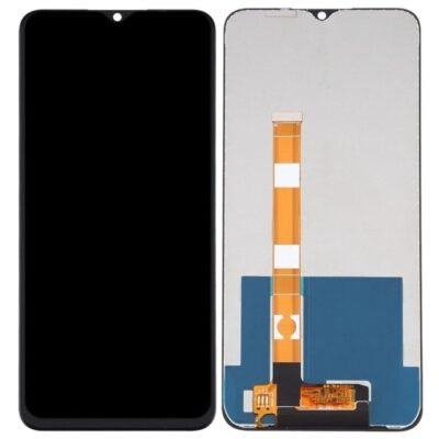 LCD with Touch Screen for Realme C15 - Black (display glass combo folder)
