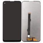 LCD with Touch Screen for Motorola Moto G8 - Black (display glass combo folder)