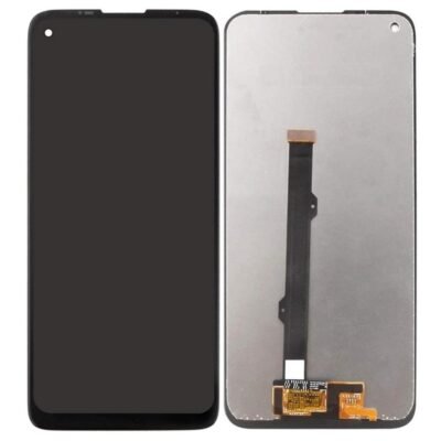 LCD with Touch Screen for Motorola Moto G8 - Black (display glass combo folder) | Bazzarking