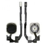 Home Button Complete for Apple iPhone 5s Black - Outer Plastic with Inner Flex