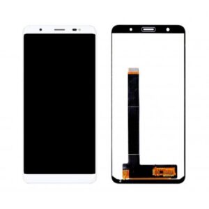 Display for Lava Z81 - White (display glass combo folder)