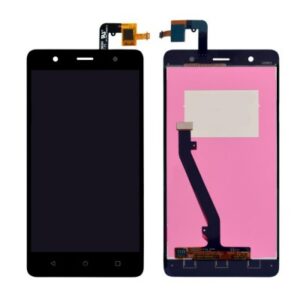 LCD with Touch Screen for Lenovo K8 Plus - Black (display glass combo folder)