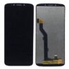 lcd with touch screen for motorola moto e5 black by Bazzarking