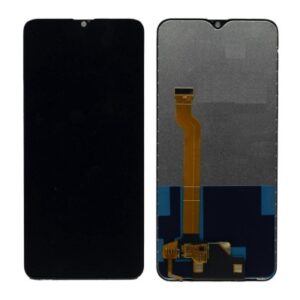 LCD with Touch Screen for Oppo F9 ( F9 pro )- Black (display glass combo folder) CROWN