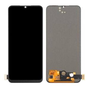 LCD with Touch Screen for vivo V20 - Black (display glass combo folder)