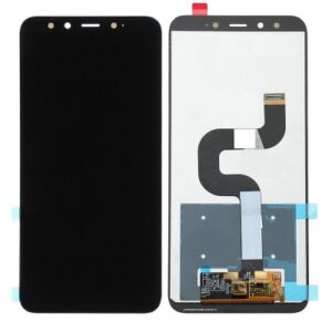 LCD with Touch Screen for Xiaomi Mi A2 - Black (display glass combo folder)