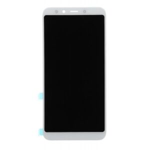 LCD with Touch Screen for Xiaomi Mi A2 - White (display glass combo folder)